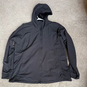 Kirkland Signature Black Windbreaker Jacket